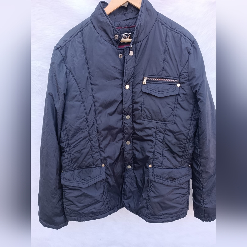 Zara Man Quilted Jacket - Picture 3 of 11